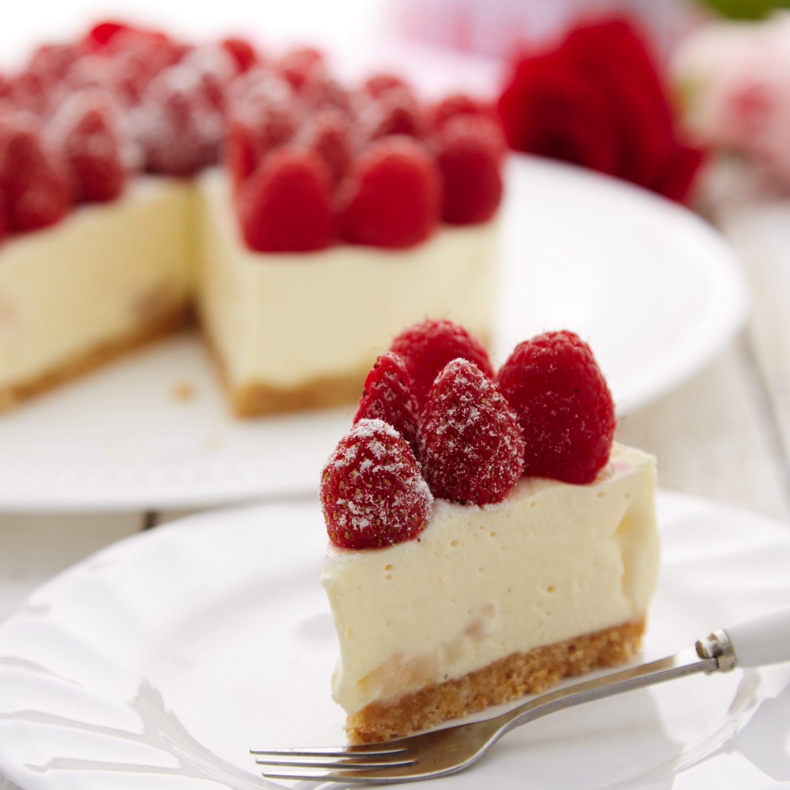 QL Lychee Cheesecake - QL Kitchen