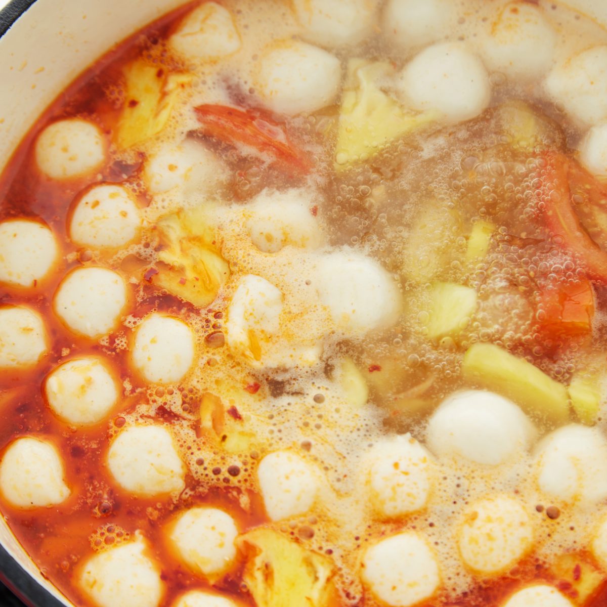 Vietnamese Spicy Fishball Noodle Soup QL Kitchen